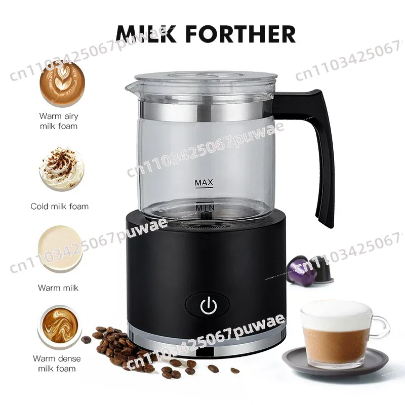 Electric Milk Frother Handheld - Montalatte Elettrico Portatile per Uso Domestico,
