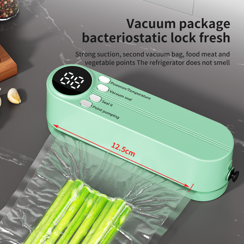 Food Vacuum Sealer Machine - Attrezzatura per il confezionamento: mini sigillatrice