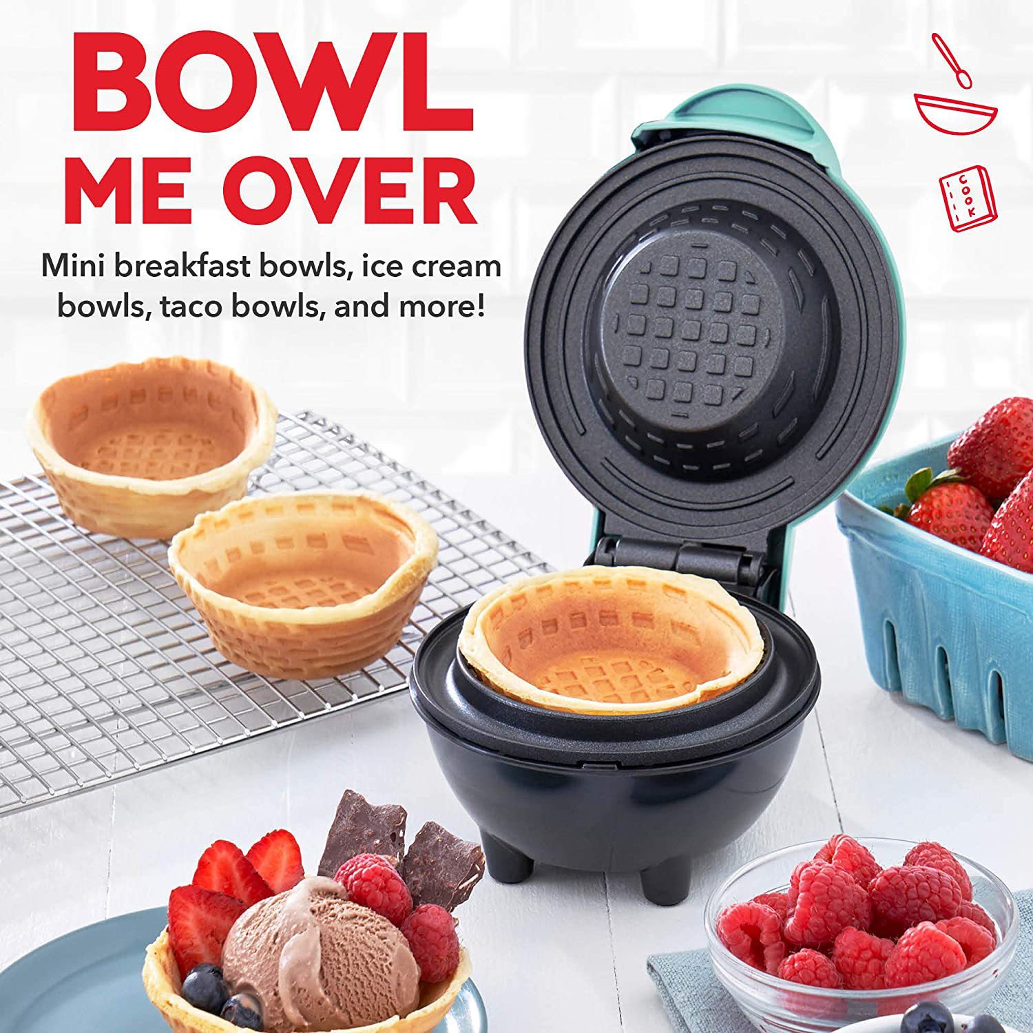 Mini macchina elettrica per wa - Mini Waffle Maker Machine recensione e prezzo